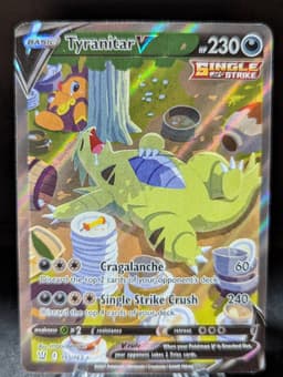 Tyranitar V - Alternate Art - Battle Styles - 155/163 Pokemon TCG NM-M